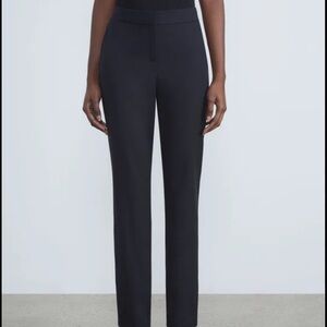 Lafayette 148 NY Techno stretch twill stanton pant black- Size 10